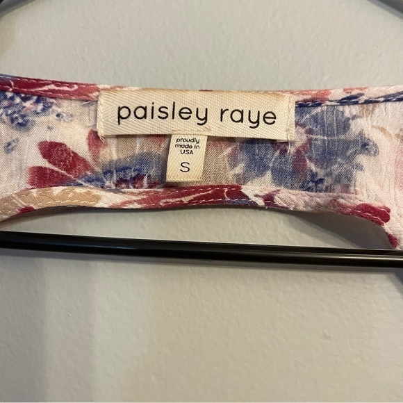 Paisley Raye pink and blue floral dress small - Picture 2 of 10